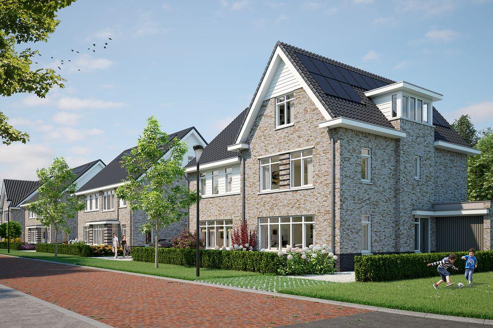 51 gasloze en energieneutrale woningen Het Larense Veld in Almere Haven