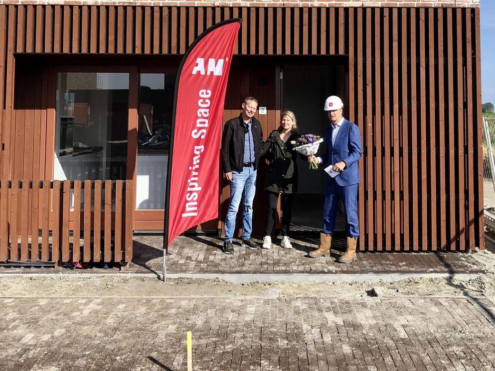 Eerste particuliere woningen opgeleverd op Landgoed Wickevoort te Cruquius, Haarlemmermeer