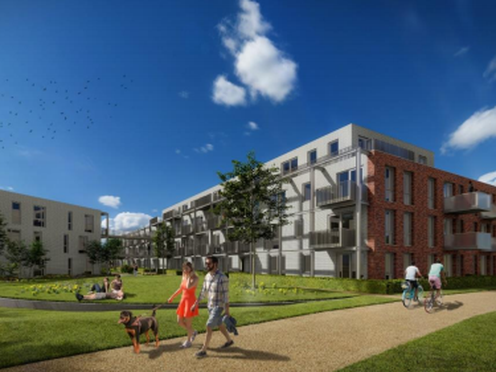 BAM Wonen en Dudok starten bouw 65 sociale huurappartementen in Anna’s Hoeve in Hilversum