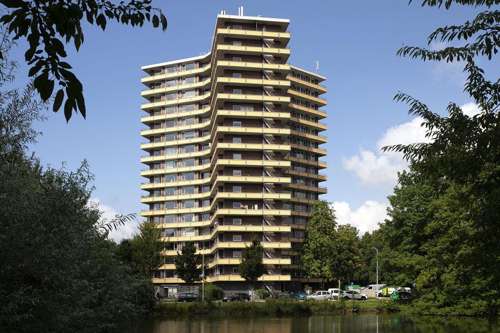 Verduurzaming 96 huurappartementen Sterflat in Wageningen