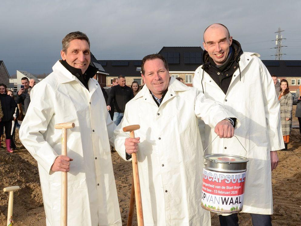 Bouw 53 duurzame woningen Kop van Waal in Tiel officieel van start