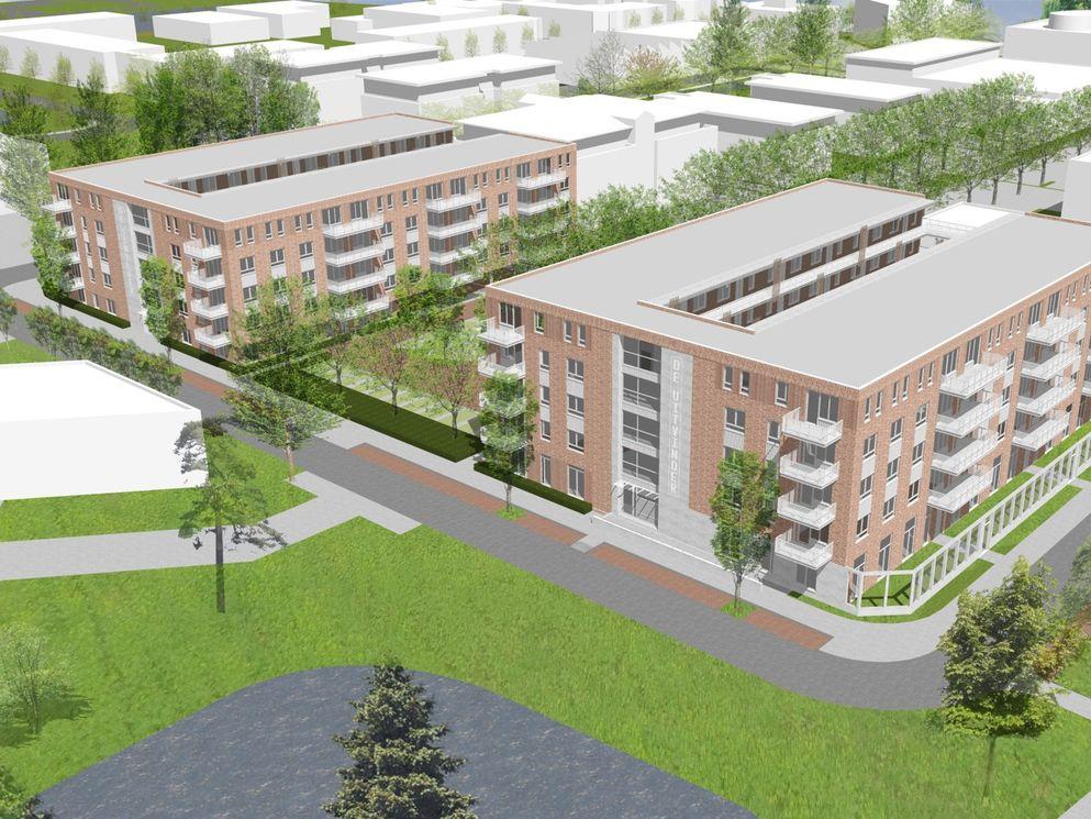 Hoogste punt bereikt van 126 sociale huurappartementen aan de Fultonbaan in Nieuwegein