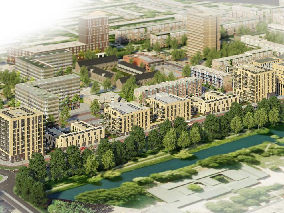 Amsterdamse vernieuwingsopgave De Banne nadert voltooiing met Banneplein 
