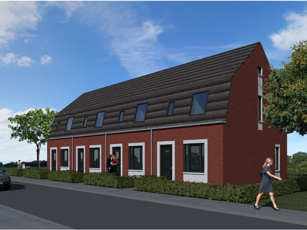 Feestelijke startbouw van 22 energieneutrale woningen Rodenburg in Heeswijk-Dinther