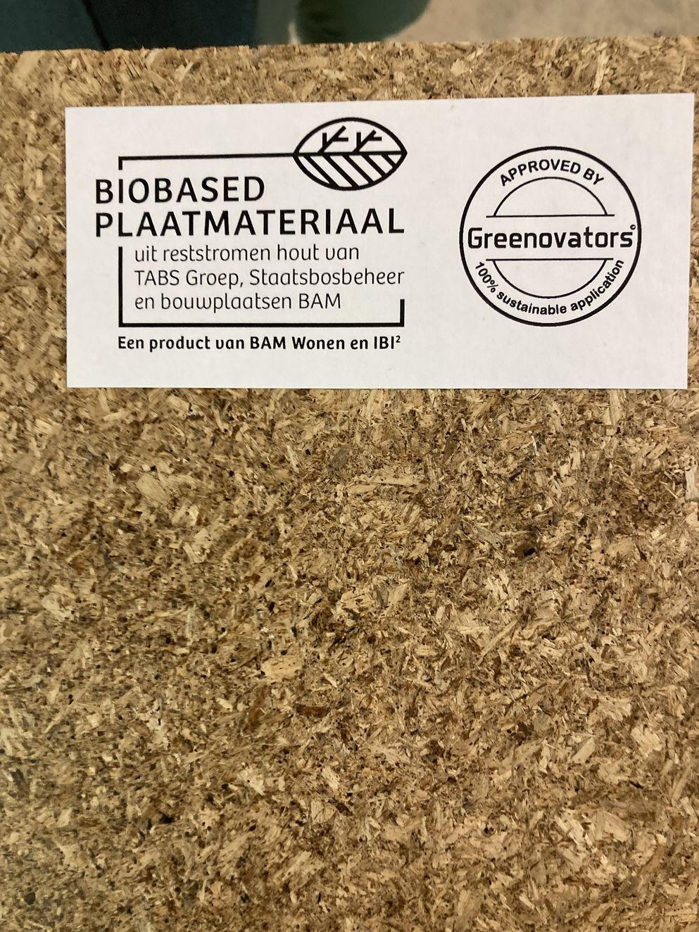 biobased plaatmateriaal