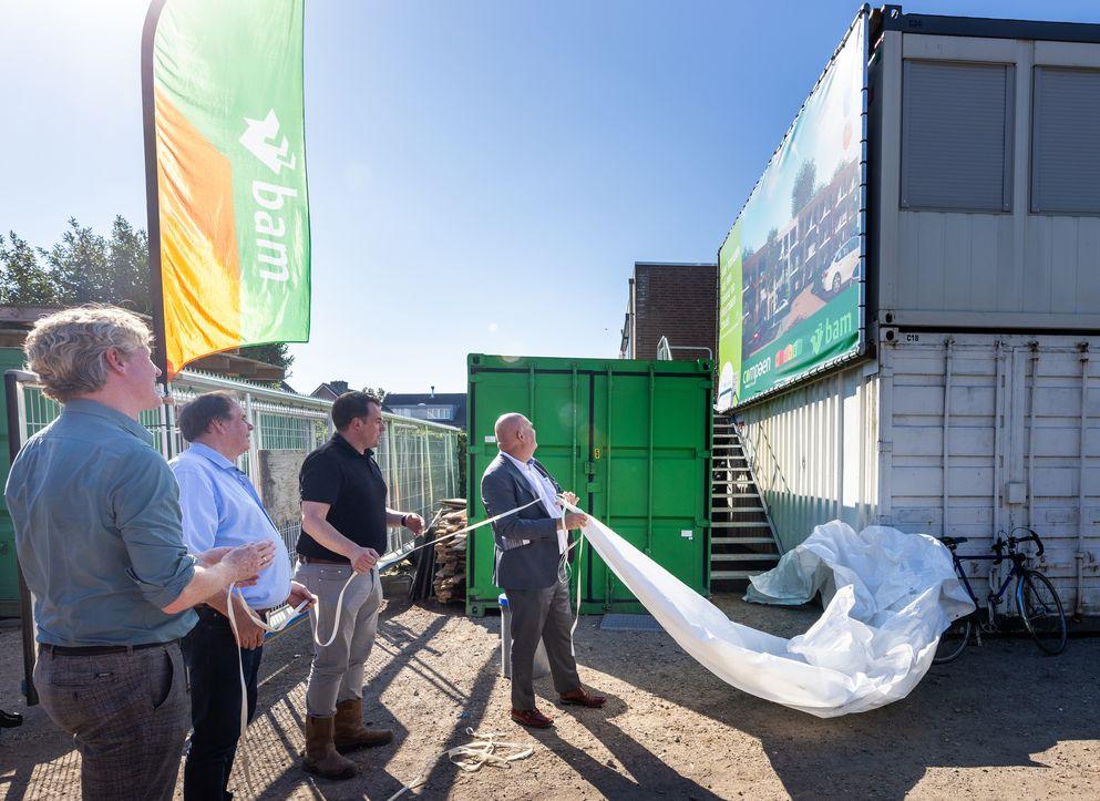 Onthulling bouwbord Mierlo