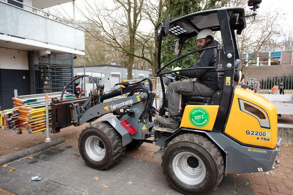 BAM emissieloze bouwplaats Haarlem