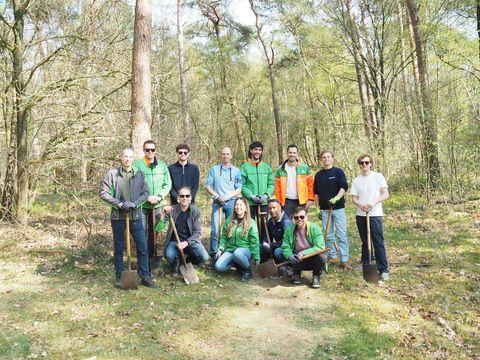 BAM plant bomen