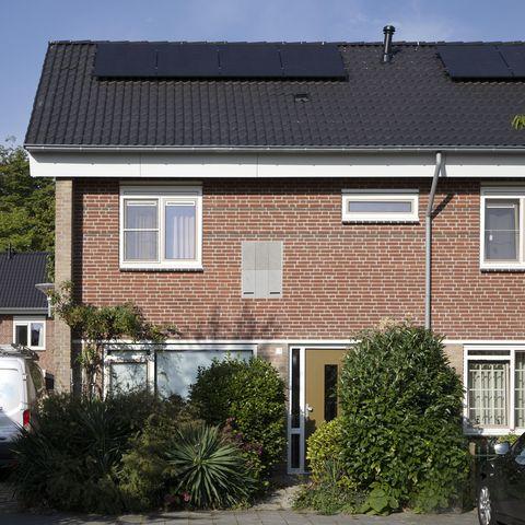 Eindresultaat biobased dakelement